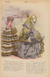 Mode française : 1851, 2e République