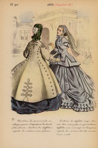Mode française : 1866, Napoléon III - Louis Colas