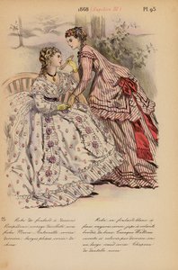 Mode française : 1868, Napoléon III