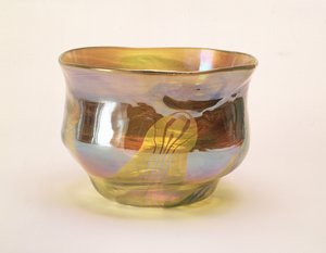 Bol Favrile, pour la Glass Decorating Company, New York, vers 1894