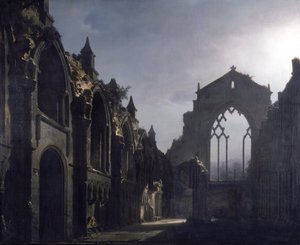 Les Ruines de la chapelle de Holyrood