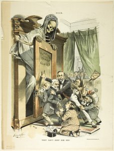 Ils ne peuvent pas le garder caché, de Puck - Louis Dalrymple