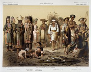 Groupes ethniques vers 1870 dans « Voyage d