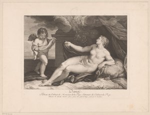 Jupiter et Danaé - Louis Desplaces