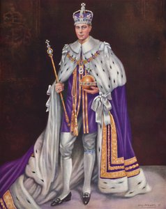Sa Majesté le Roi George VI, 1937 - Louis Dezart
