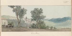 Vue de Paternò (Voyage en Italie, en Sicile et à Malte - 1778)