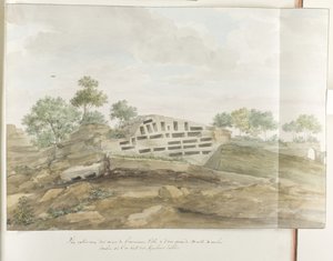 Vue des murs d