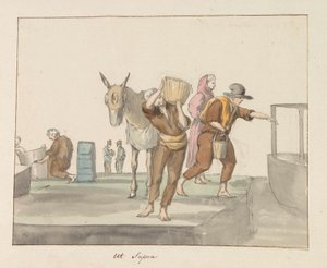 Costume de Ghozo (Voyage en Italie, en Sicile et à Malte - 1778)