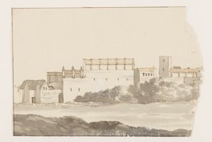 Monastère à Biseglia (Voyage en Italie, en Sicile et à Malte - 1778)
