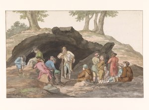 Arrêt à la Grotte delle Capre à la frontière de Nemorosa et Fredda