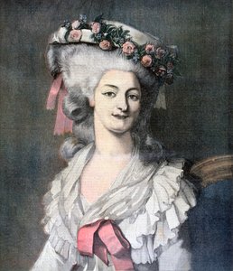 Marie-Louise, princesse de Lamballe - Louis Edouard Rioult