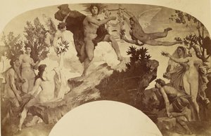 Apollon recevant la lyre