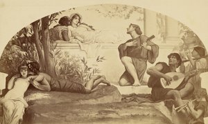 La Musique amoureuse - Louis Emile Durandelle
