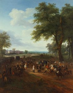 Napoléon reçu par Frédéric Duc de Wurtemberg, 2 octobre
