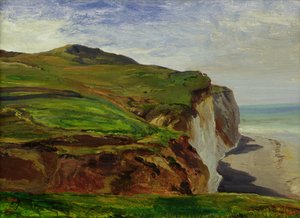 Falaises - Eugene Isabey