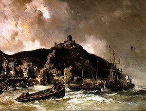 Le Port - Louis Eugene Gabriel Isabey