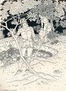Illustration de la Reine des Fées de Spenser. Chant II. Vers 30