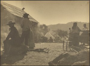 [Camping pendant les repas de groupe] - Louis Fleckenstein