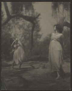 [Danseurs dans le jardin]