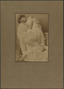 Modèle drapé, dormant - Louis Fleckenstein