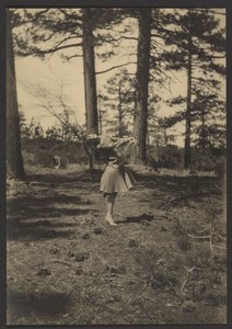 [Danseuse dans une clairière de pins] - Louis Fleckenstein