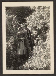 [Fleckenstein, Florence, and Her Sons in Woods]
