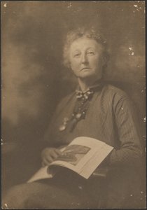 [Woman Holding Magazine] - Louis Fleckenstein