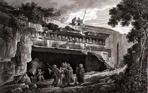 Le monument sépulcral des rois de Juda, planche 25 du Volume III de 