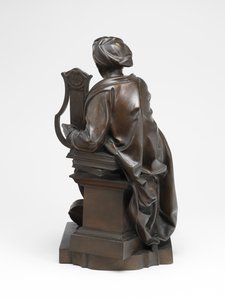 Georg Friedrich Haendel en Apollon - Louis Francois (after) Roubiliac