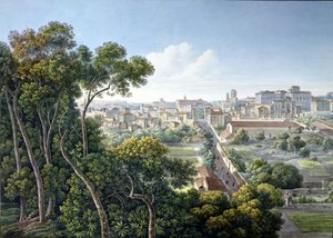 Vue de la colline du Viminal, Rome, c.1800