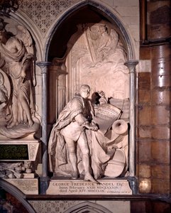 Monument de George Frederic Handel, Abbaye de Westminster