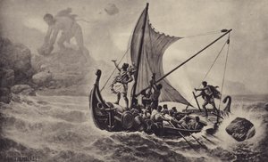 Ulysse ridiculisant le Cyclope - Louis Frederic Schutzenberger
