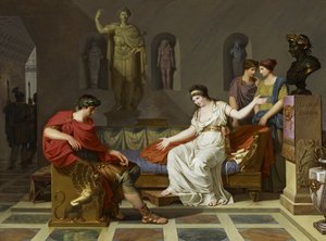 Cléopâtre et Octave - Louis Gauffier