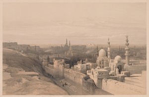 Égypte et Nubie : Volume III - N° 26, Le Caire, Vue vers l