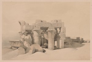 Égypte et Nubie: Volume II - No. 42, Ruines de Kom Ombo, 1838