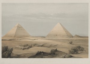 Égypte et Nubie, Volume II : Pyramides de Gizeh, 1848 - Louis Haghe
