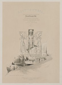 Égypte et Nubie, Volume I : Frontispice, 1846 - Louis Haghe