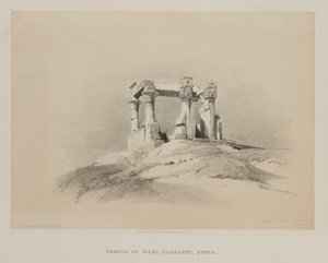 Égypte et Nubie, Volume I : Temple de Wady Kardassy en Nubie, 1846