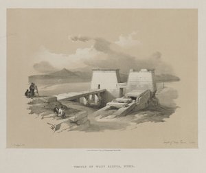 Égypte et Nubie, Volume I : Temple de Wady Saboua, Nubie, 1846