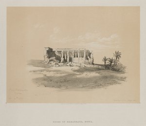 Égypte et Nubie, Volume I : Wady Maharraka, Nubie - Louis Haghe