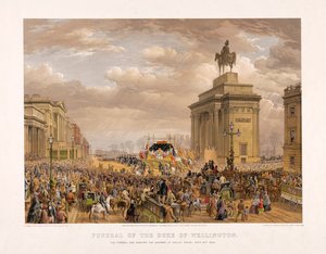 Funérailles du duc de Wellington, 18 novembre 1852, pub. 1853