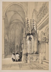 Croquis en Belgique et en Allemagne, Première Série, Le Puits Saint dans la Cathédrale de Ratisbonne
