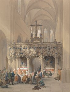 Mont Saint-Michel, Utrecht - Louis Haghe