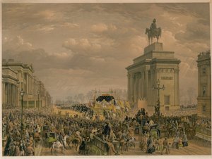 Les funérailles du duc de Wellington
