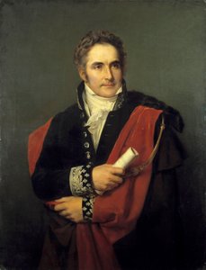 Portrait de Casimir Perier, ministre, président du conseil en 1831 Peinture de Louis Hersent (1777-1860) XIXe siècle. Dim. 1,65 x 0,90 m. Versailles, musée du château