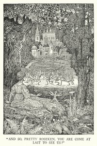 "Et donc, jolie Roseken, tu es enfin venue nous voir?" - Louis John Rhead