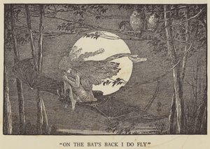 Sur le dos des chauves-souris je vole - Louis John Rhead