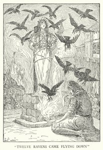 "Douze corbeaux sont descendus en volant" - Louis John Rhead