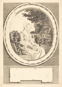 Jusques dans la moindre chose - Louis Joseph Masquelier after Pierre Antoine Baudouin
