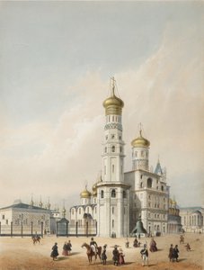 Le clocher Ivan le Grand, premier quart du 19ème siècle - Louis Jules Arnout